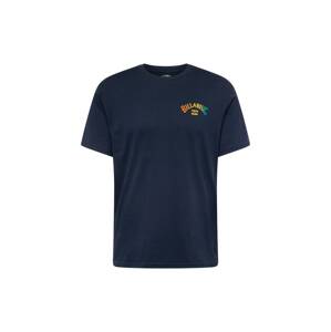 BILLABONG Tričko  námornícka modrá / tyrkysová / svetložltá / oranžová