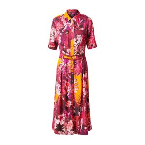 Karen Millen Košeľové šaty  oranžová / ružová / rosé / rubínová