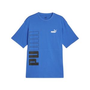 PUMA Funkčné tričko 'POWER'  modrá / čierna / biela