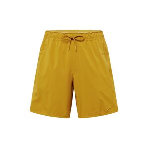 NIKE Športové nohavice 'Unlimited'  zlatá žltá