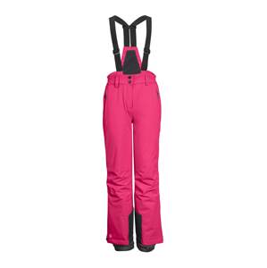 KILLTEC Športové nohavice  ružová / čierna