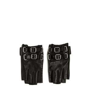 Karl Lagerfeld Rukavice bez prstov  čierna