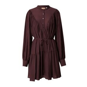 VILA ROUGE Košeľové šaty 'FLORENCINE'  černicová