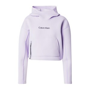 Calvin Klein Sport Športová mikina  svetlofialová / čierna