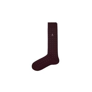 Scalpers Ponožky  sivá / burgundská
