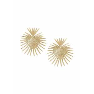 SOHI Náušnice 'Dior'  zlatá
