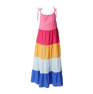 Marks & Spencer Letné šaty  ultramarínová / svetlomodrá / oranžová / ružová