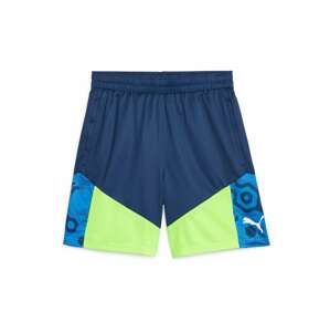 PUMA Športové nohavice 'IndividualCUP'  modrá / zelená / biela