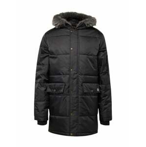 Gianni Kavanagh Zimný kabát  tmavosivá / čierna