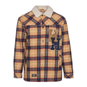 Karl Kani Prechodná bunda ' KU234-006-1 KK Woven Retro Heavy Flannel Shirt Jacket '  piesková