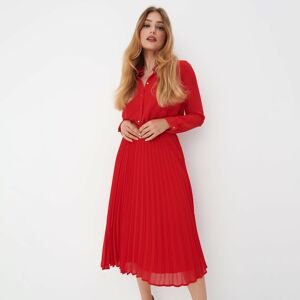 Mohito - Midišaty s plisovanou sukňou - Červená