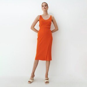 Mohito - Prekladaná sukňa Eco Aware - Oranžová