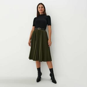 Mohito - Plisovaná sukňa - Khaki