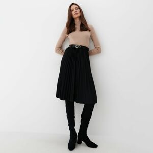 Mohito - Plisovaná sukňa - Čierna