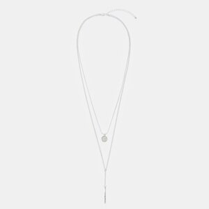 Mohito - Dvojitý náhrdelník s príveskami - Strieborná