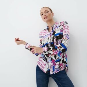 Mohito - Vzorovaná košeľa - Ružová
