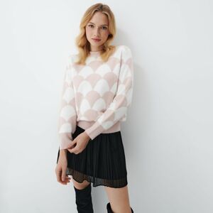 Mohito - Vlnený sveter - Ružová