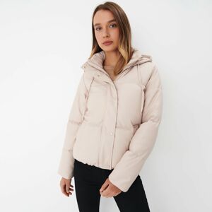 Mohito - Zimná bunda s kapucňou - Béžová