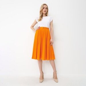 Mohito - Plisovaná sukňa - Oranžová