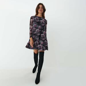 Mohito - Šaty s kvetinovým vzorom - Čierna