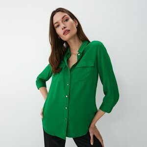 Mohito - Košeľa s ¾ rukávmi - Zelená