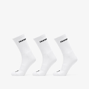 Horsefeathers Delete Premium 3-Pack Socks White