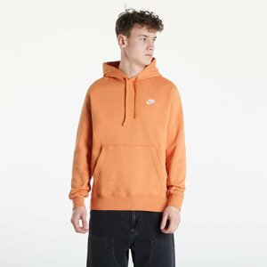 Nike NSW Club Hoodie Pullover Brushed Back Hot Curry/ Hot Curry/ White
