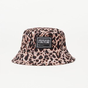 Versace Jeans Couture Printed Canvas Leo Bucket Hat Brown