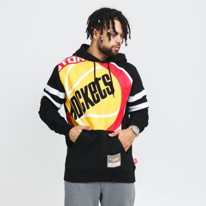 Mitchell & Ness Substantial Fleece Hoodie Rockets Black/ Red/ Yellow