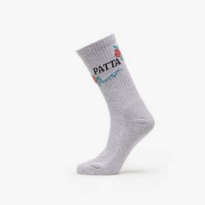 Patta Rose Sports Socks 1-Pack Melange Grey