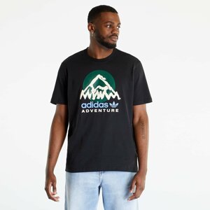 adidas Adventure Mountain Front T-shirt Black