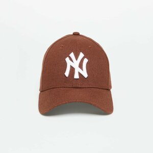 New Era New York Yankees Linen 9FORTY Adjustable Cap Nfl Brown Suede/ Optic White