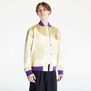 Mitchell & Ness Fashion LW Satin Jacket Light Gold