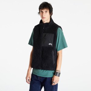Stüssy Sherpa Reversible Vest UNISEX Black