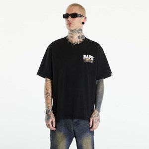 A BATHING APE Hand Draw Bape Relaxed Fit Tee Black