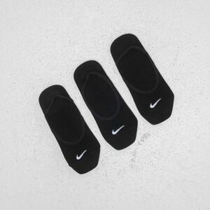 Nike 3 Pack Lightweight Footie Socks Black