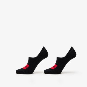 Hugo Boss Low Cut Label Socks 2-Pack Black
