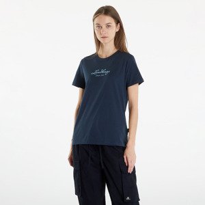 Lundhags Järpen Logo T-Shirt W Deep Blue