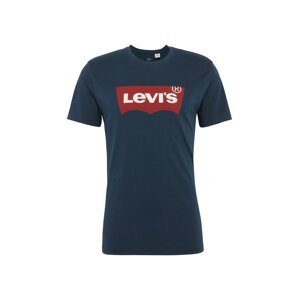 LEVI'S Tričko 'GRAPHIC SET-IN NECK BLUES'  námornícka modrá / červená / biela