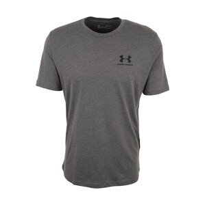 UNDER ARMOUR Funkčné tričko  sivá melírovaná / čierna