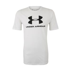 UNDER ARMOUR Funkčné tričko  sivá / čierna / biela
