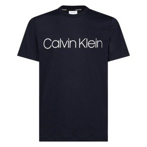 Calvin Klein Tričko  námornícka modrá / biela