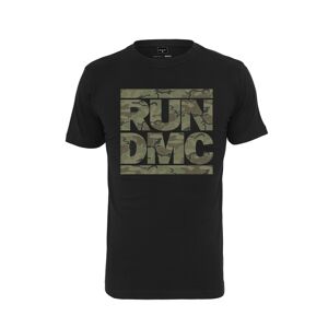 Mister Tee Tričko 'Run DMC Camo'  kaki / čierna