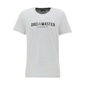 DreiMaster Vintage Tričko  sivá / čierna