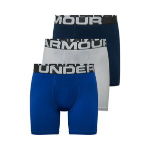UNDER ARMOUR Športové nohavičky 'Charged'  modrá / tmavomodrá / sivá
