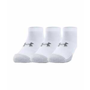 UNDER ARMOUR Športové ponožky 'Heatgear'  sivá / biela