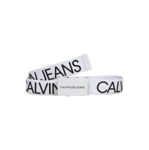 Calvin Klein Jeans Opasky  čierna / biela