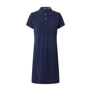 Polo Ralph Lauren Šaty  námornícka modrá / ohnivo červená