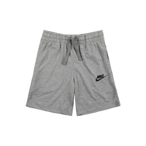 Nike Sportswear Nohavice  sivá / čierna