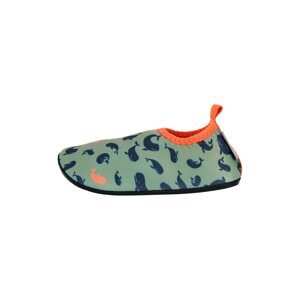 STERNTALER Plážové / kúpacie topánky  námornícka modrá / mätová / oranžová